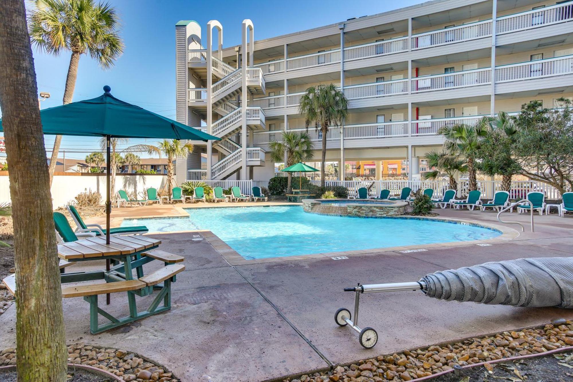 Galveston Retreat With Balcony And Gulf Views! Apartment Ngoại thất bức ảnh
